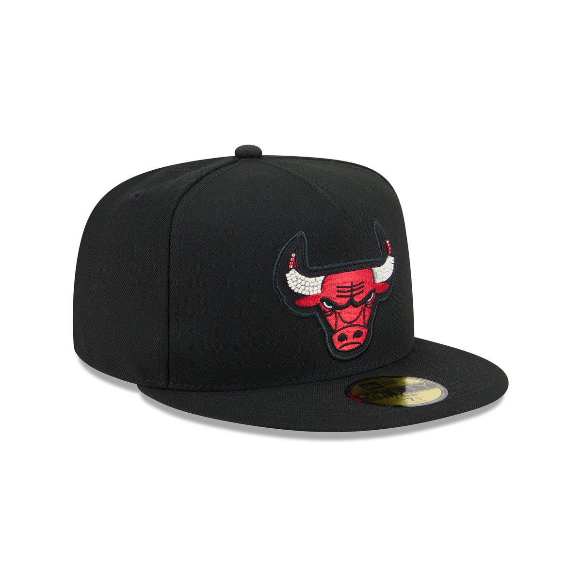 Just Caps Beaded Chicago Bulls 59FIFTY A-Frame Fitted Hat