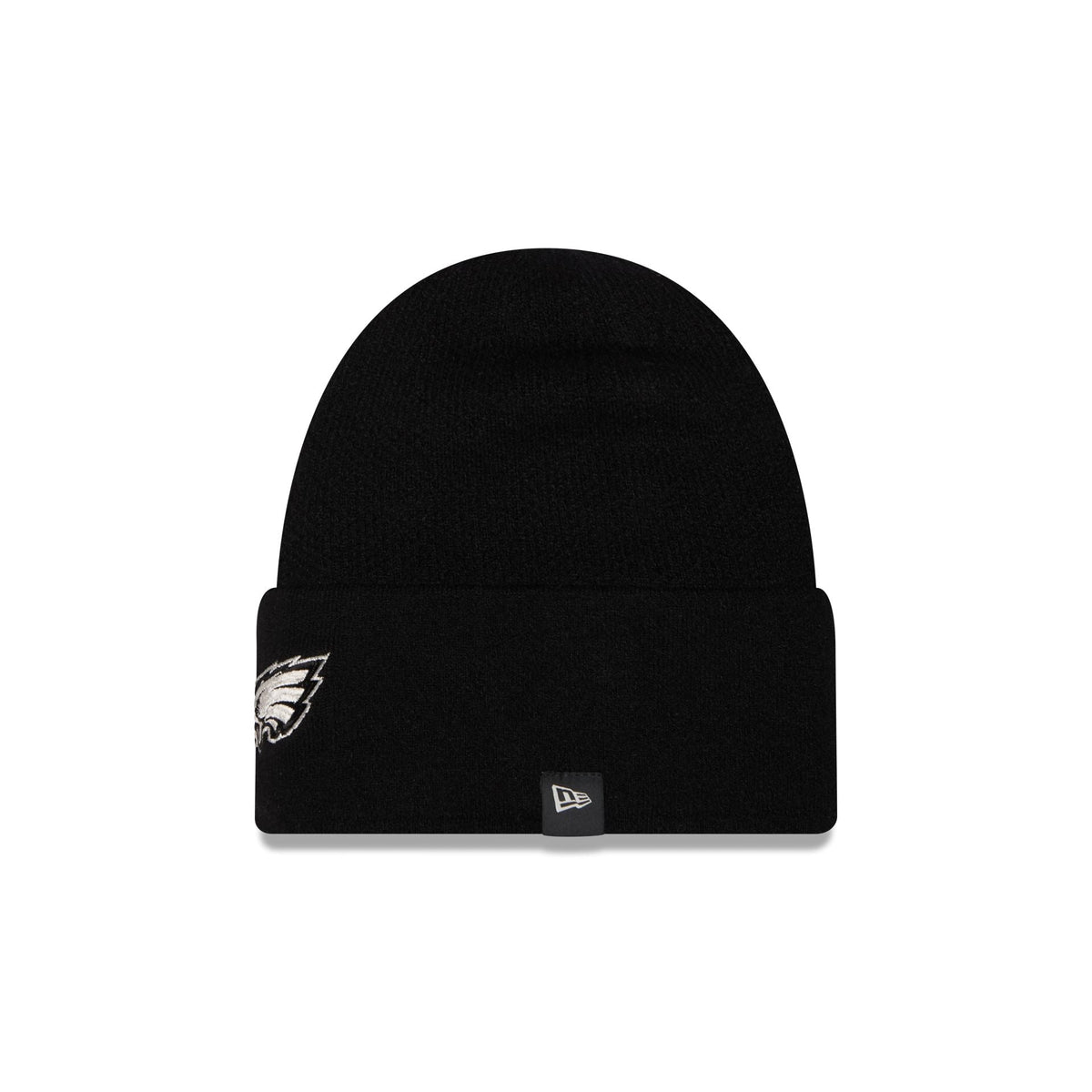 Philadelphia Eagles Cashmere Black Cuffless Knit Beanie Hat