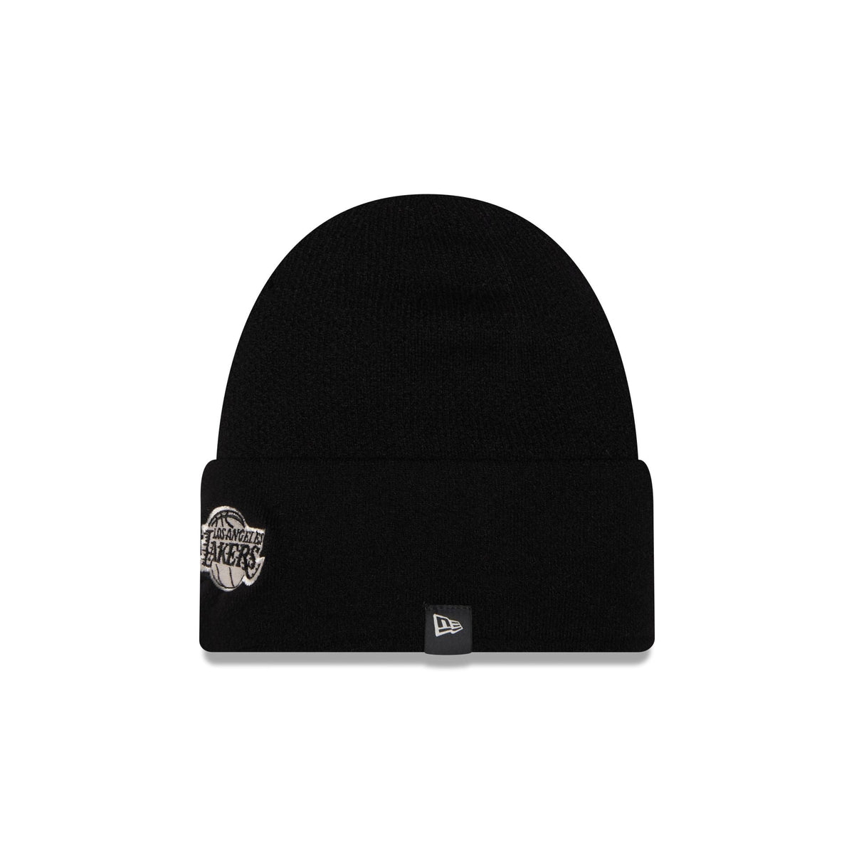 Los Angeles Lakers Cashmere Black Cuffless Knit Beanie Hat