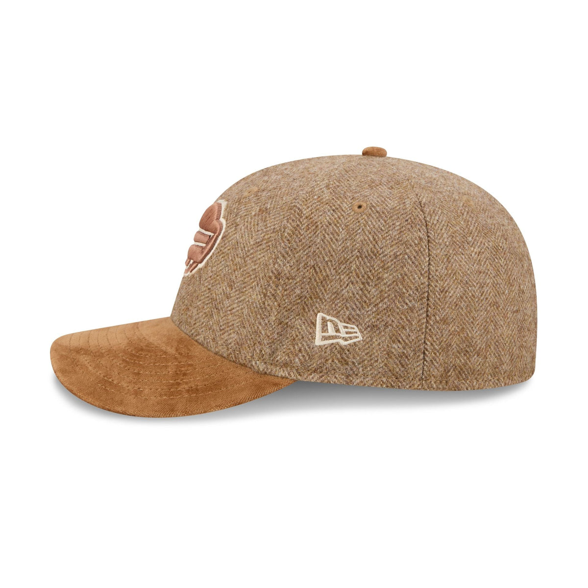 Buffalo Bills Moon Brisbane Moss Brown Visor 59FIFTY Fitted Hat
