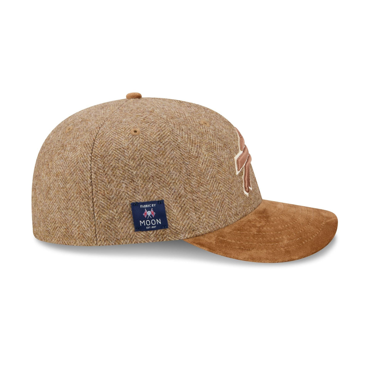 Buffalo Bills Moon Brisbane Moss Brown Visor 59FIFTY Fitted Hat