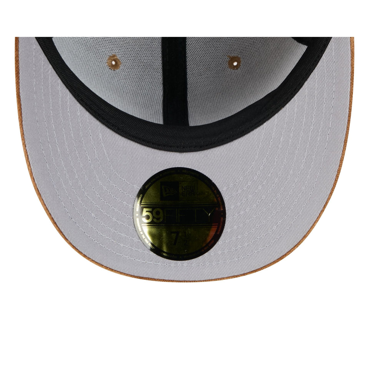Boston Red Sox Moon Brisbane Moss Brown Visor 59FIFTY Fitted Hat