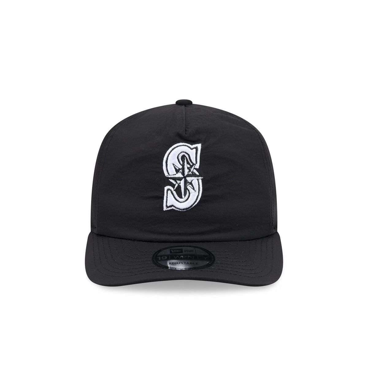 Seattle Mariners Nylon Black 19TWENTY Adjustable Hat