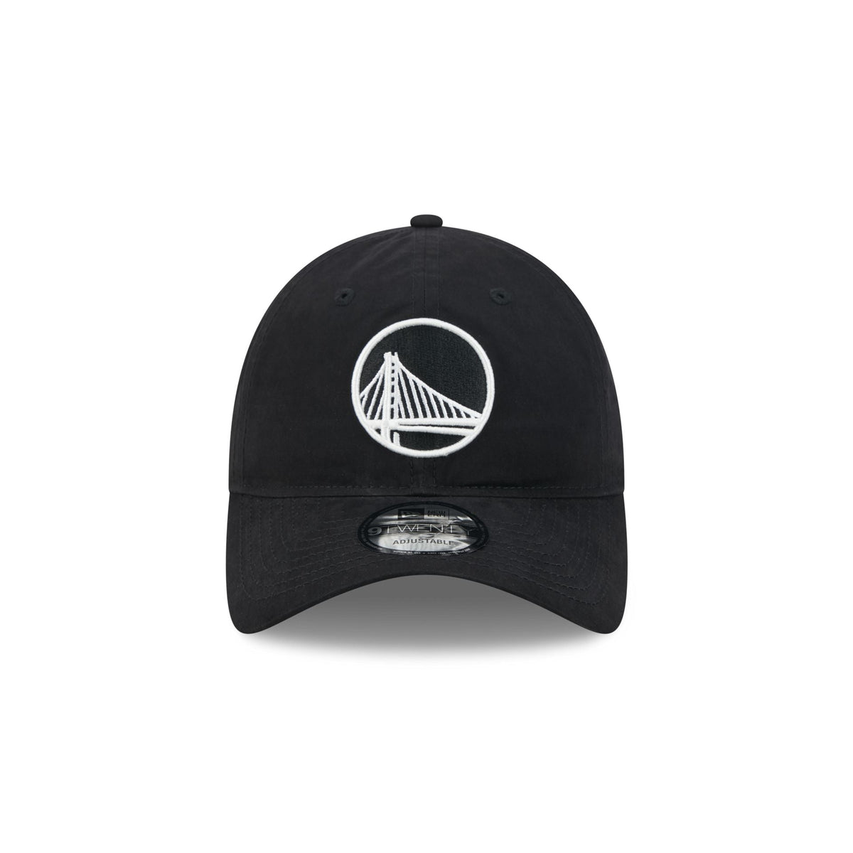 Golden State Warriors Nylon Black 9TWENTY Adjustable Hat