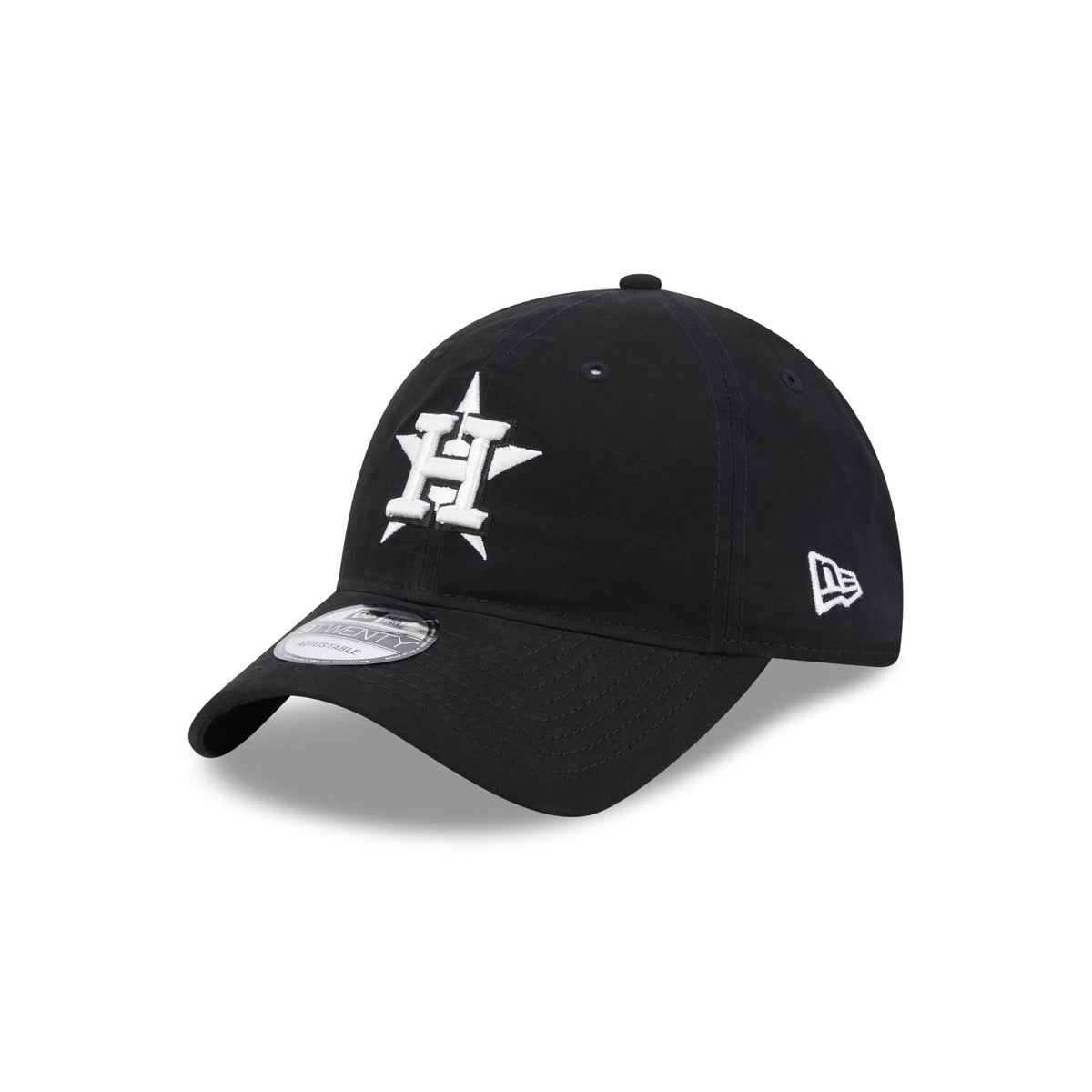 Houston Astros Nylon Black 9TWENTY Adjustable Hat