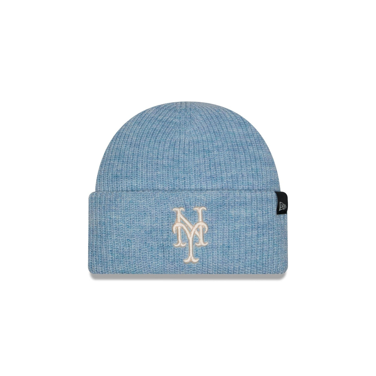 New York Mets Woolen Blue Short Cuff Knit Beanie Hat