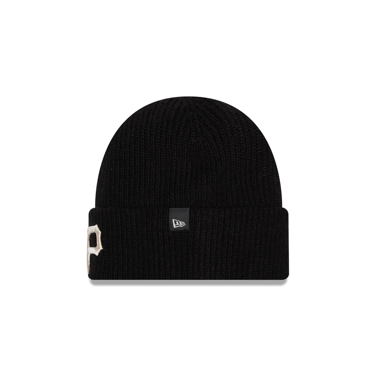 Pittsburgh Pirates Woolen Black Short Cuff Knit Beanie Hat
