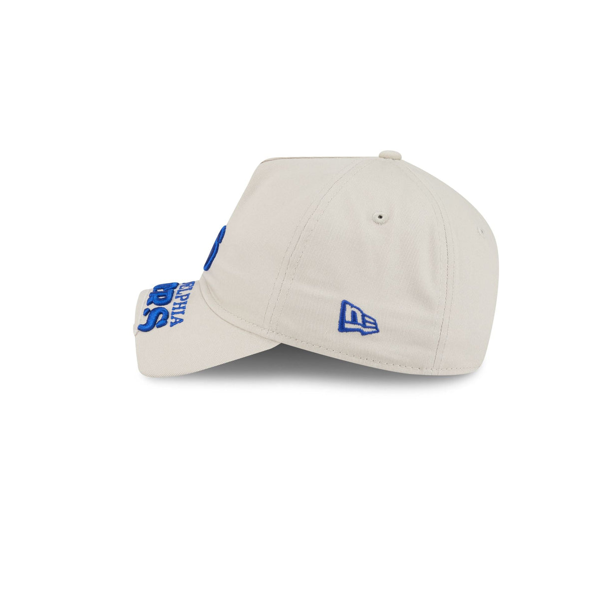 Philadelphia 76ers Stone 9FORTY A-Frame Unstructured Cut-Off Visor Snapback Hat