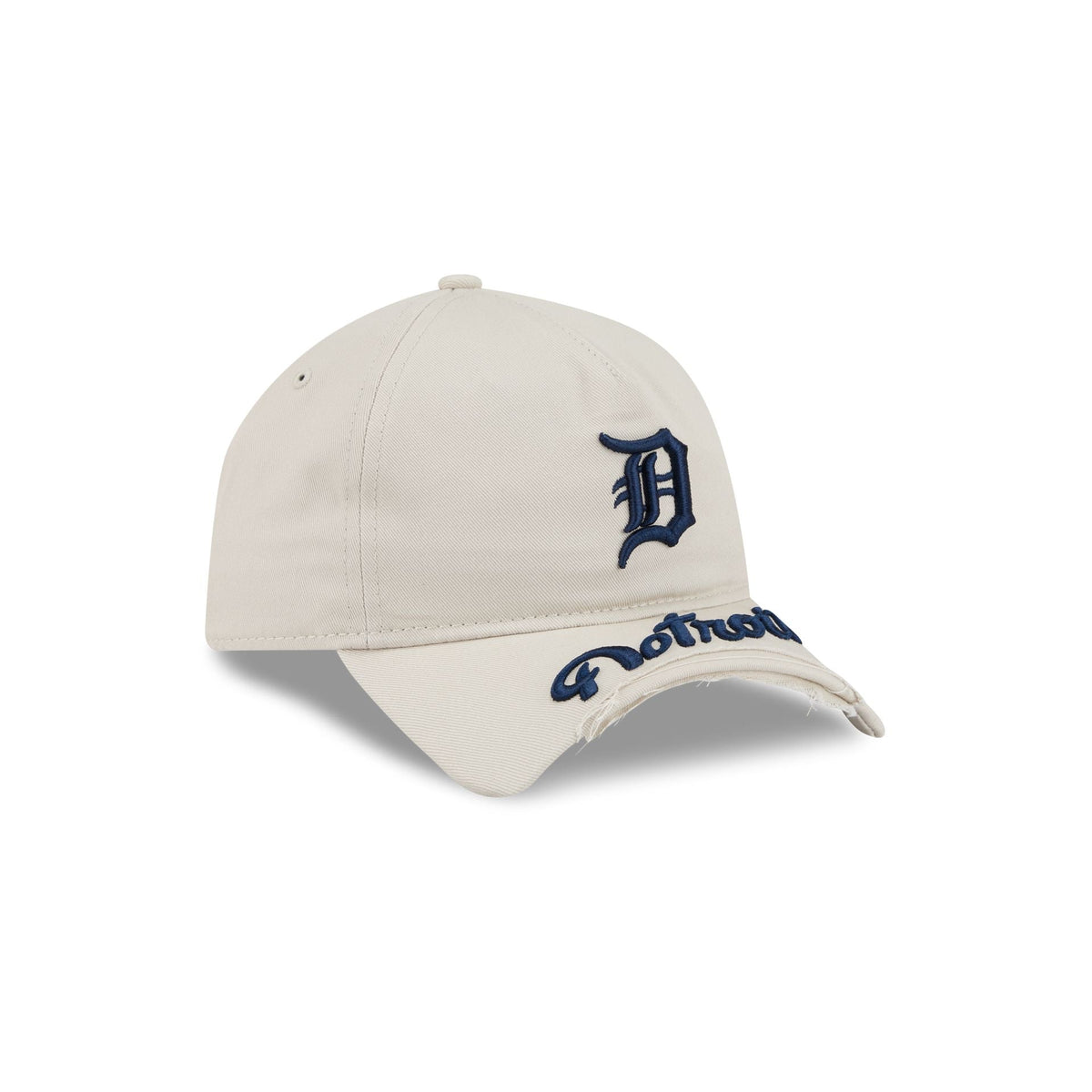 Detroit Tigers Stone 9FORTY A-Frame Unstructured Cut-Off Visor Snapback Hat