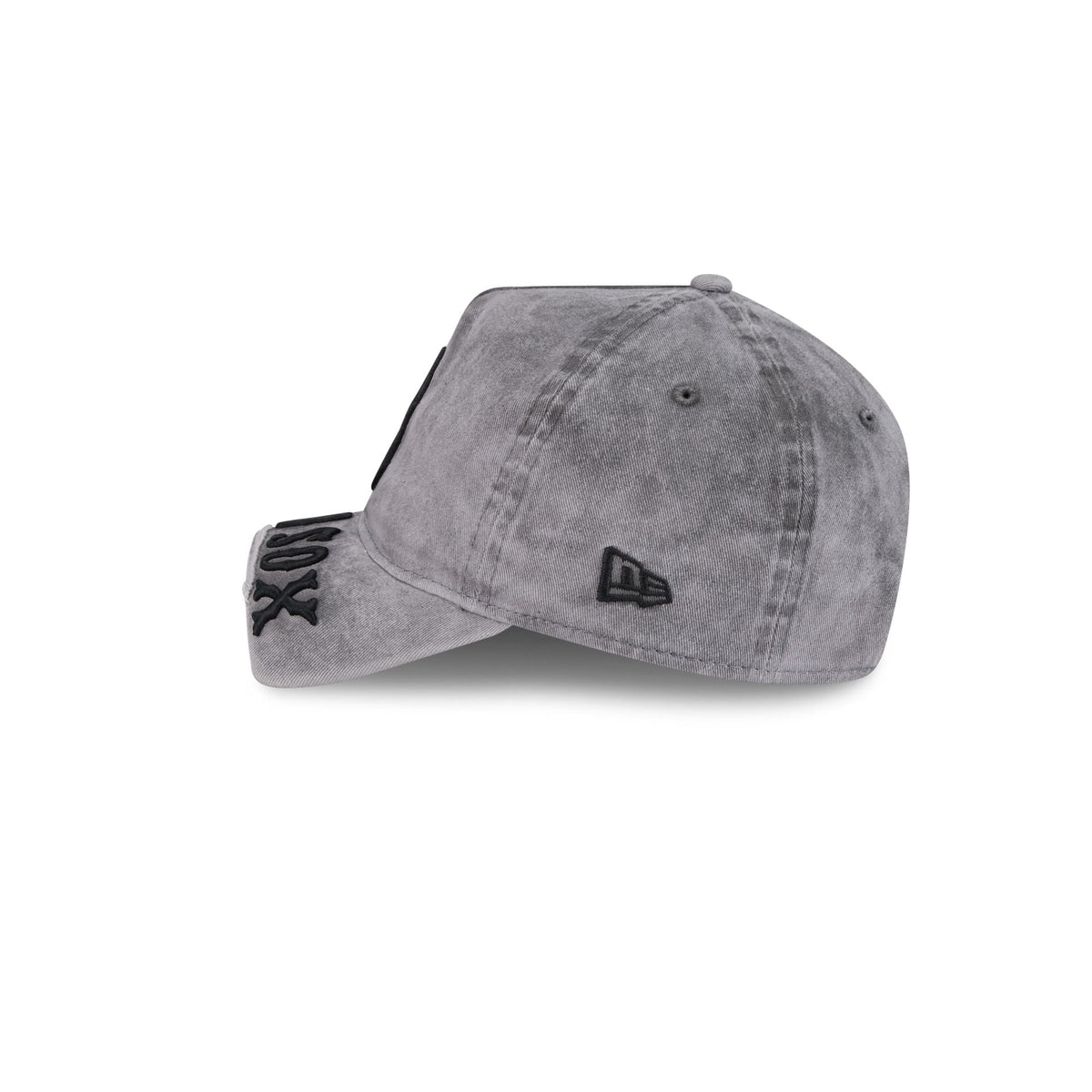 Boston Red Sox Tonal Gray 9FORTY A-Frame Unstructured Cut-Off Visor Snapback Hat