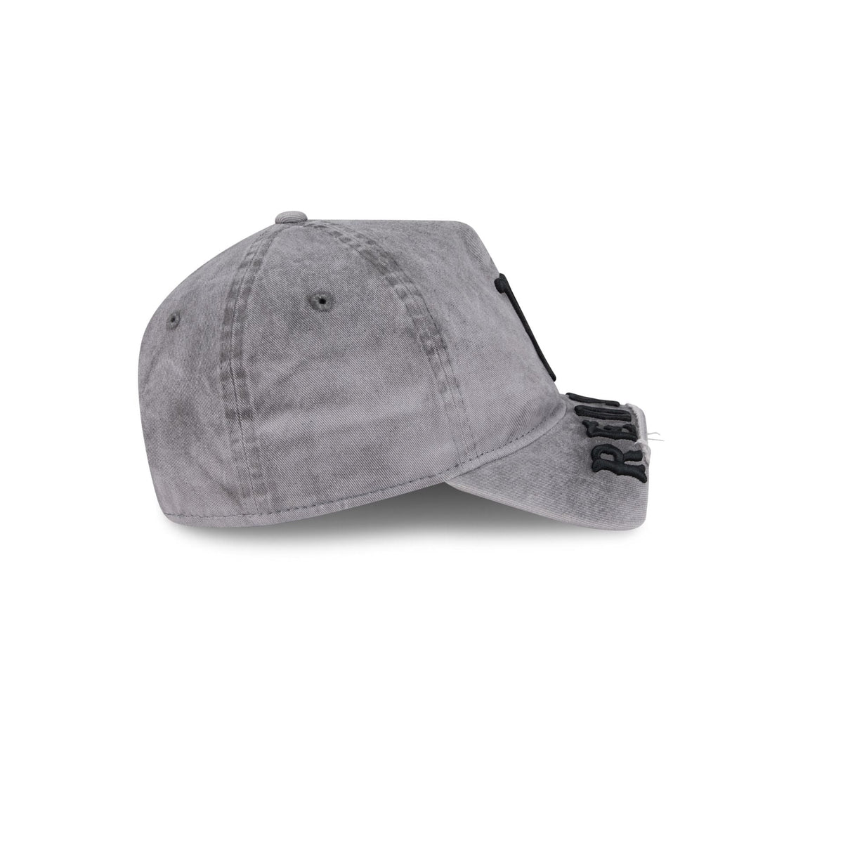 Boston Red Sox Tonal Gray 9FORTY A-Frame Unstructured Cut-Off Visor Snapback Hat