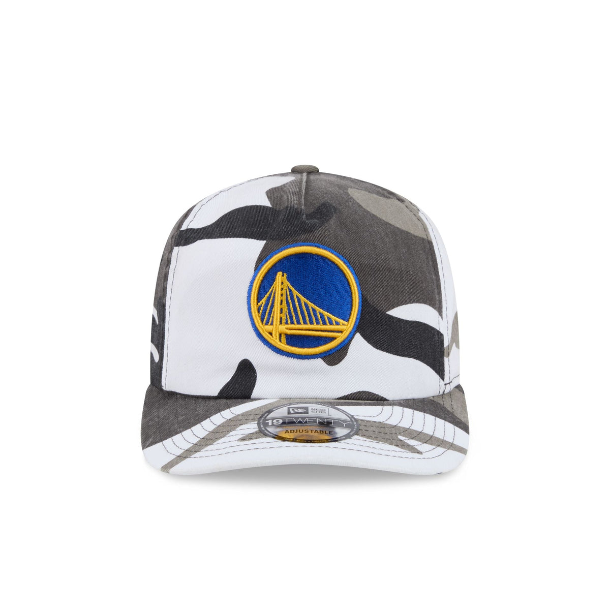 Golden State Warriors Washed Nylon Camo 19TWENTY Adjustable Hat