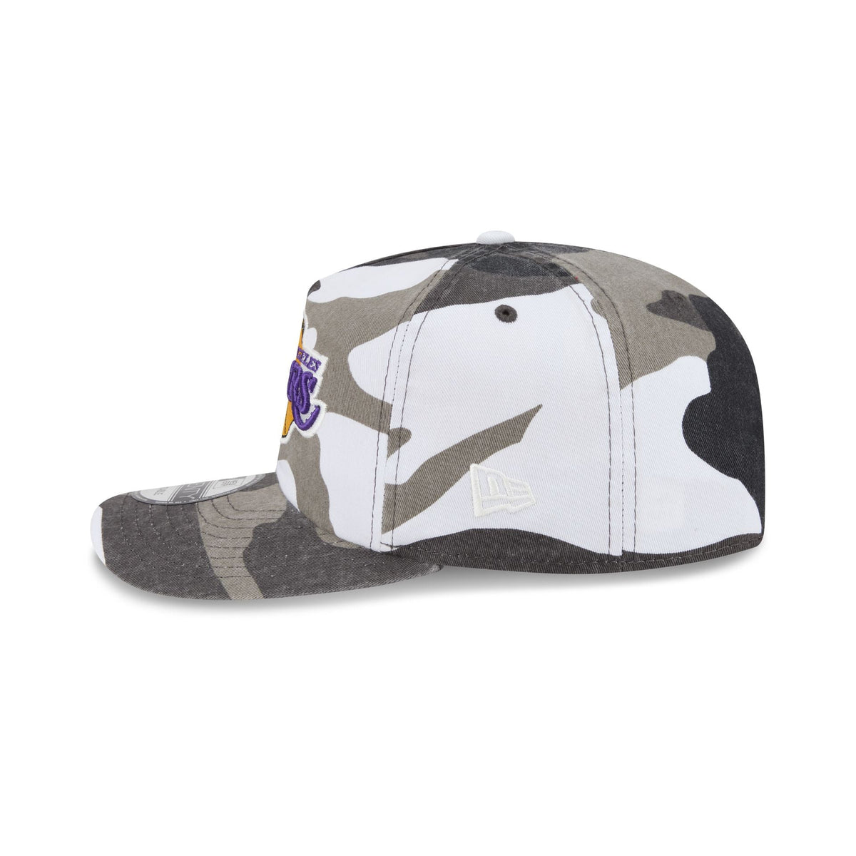 Los Angeles Lakers Washed Nylon Camo 19TWENTY Adjustable Hat