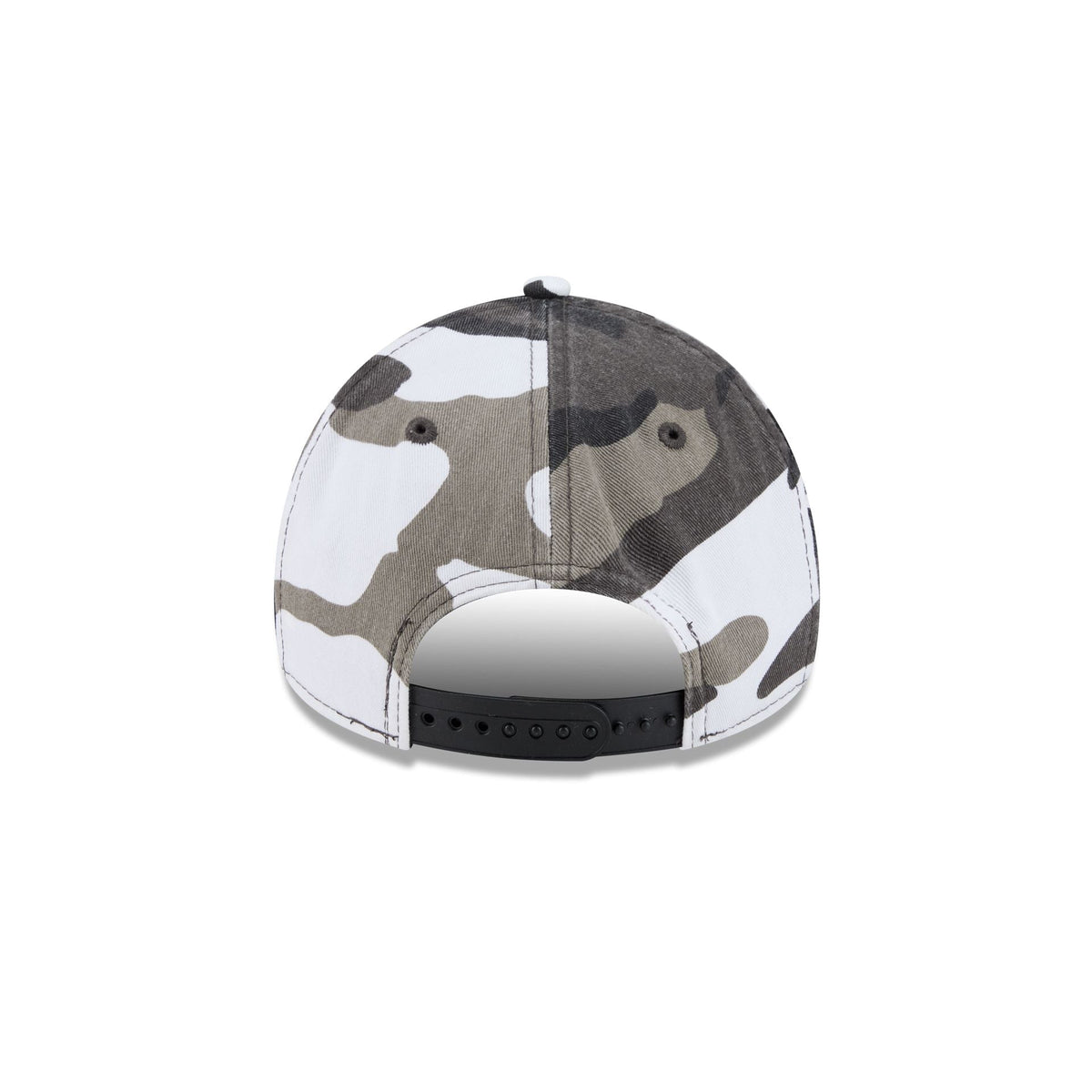 Chicago Bulls Washed Camo 9FORTY A-Frame Unstructured Cut-Off Visor Snapback Hat