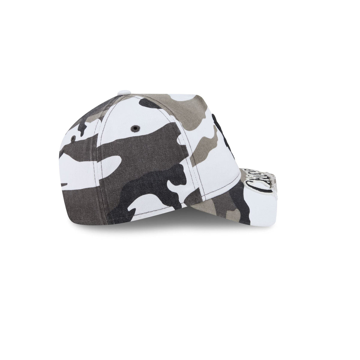 Chicago White Sox Washed Camo 9FORTY A-Frame Unstructured Cut-Off Visor Snapback Hat