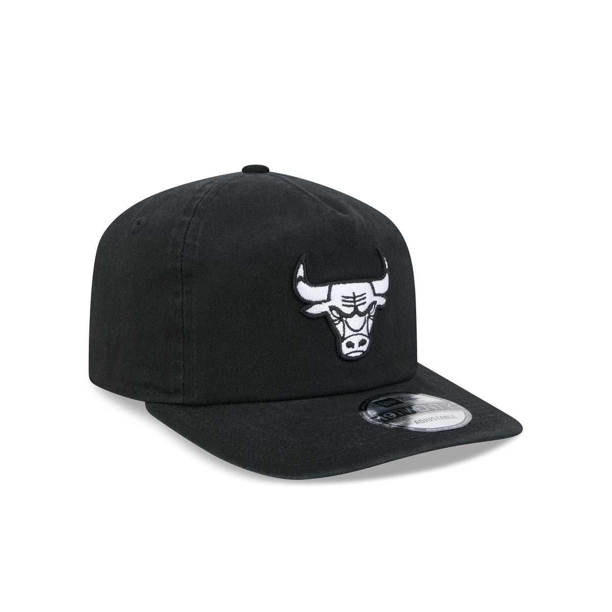 Chicago Bulls Black 19TWENTY Snapback Hat