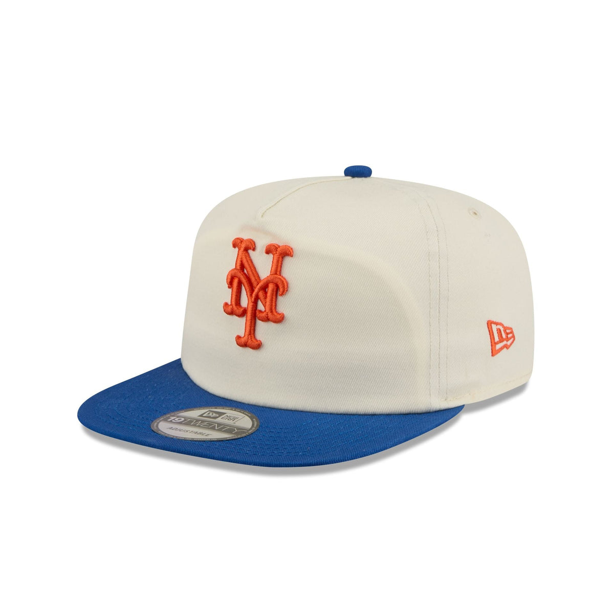 New York Mets Seinfeld Chrome White 19TWENTY Snapback Hat