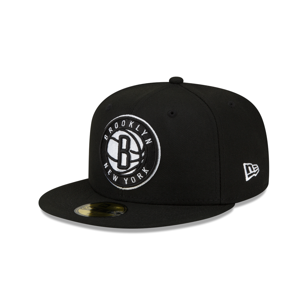 Brooklyn Nets Team Color 59FIFTY Fitted Hat