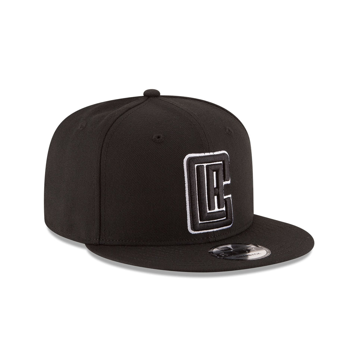 Los Angeles Clippers Basic Black 9FIFTY Snapback Hat