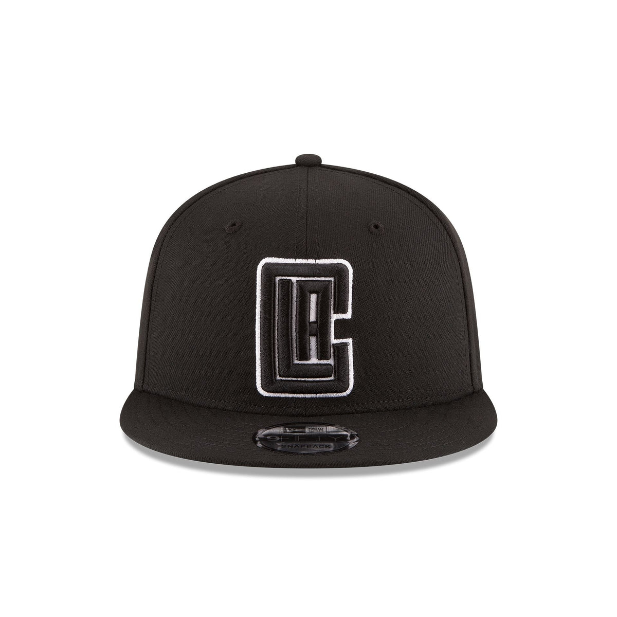 Los Angeles Clippers Basic Black 9FIFTY Snapback Hat