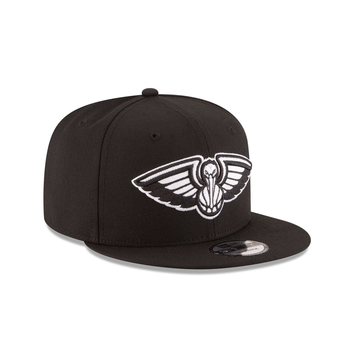 New Orleans Pelicans Basic Black 9FIFTY Snapback Hat