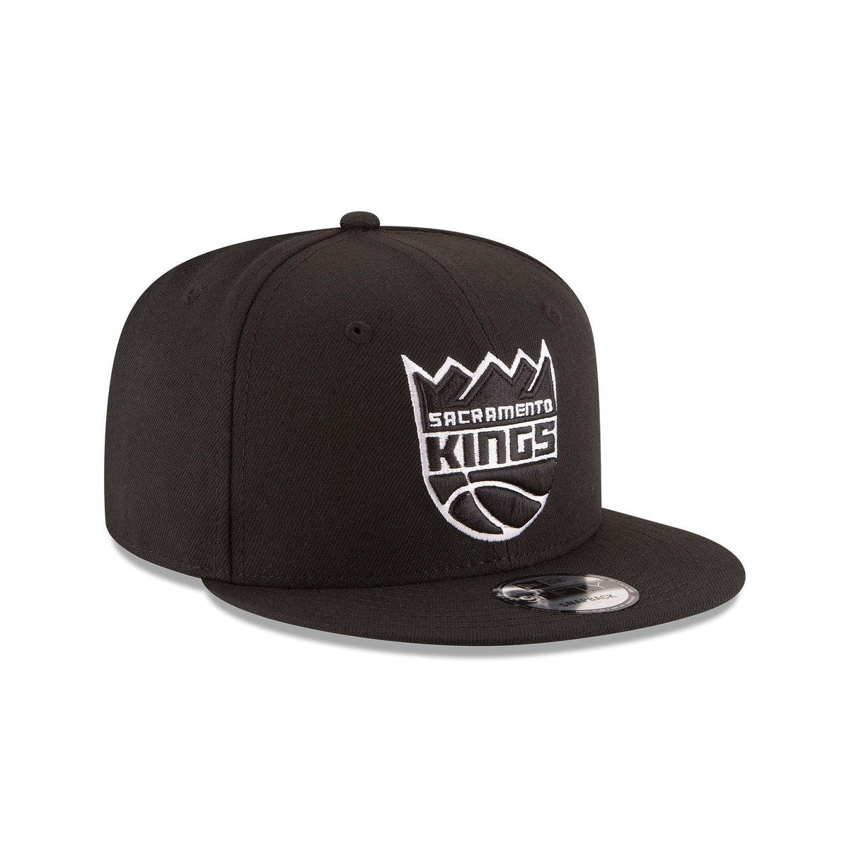 Sacramento Kings Basic Black 9FIFTY Snapback Hat