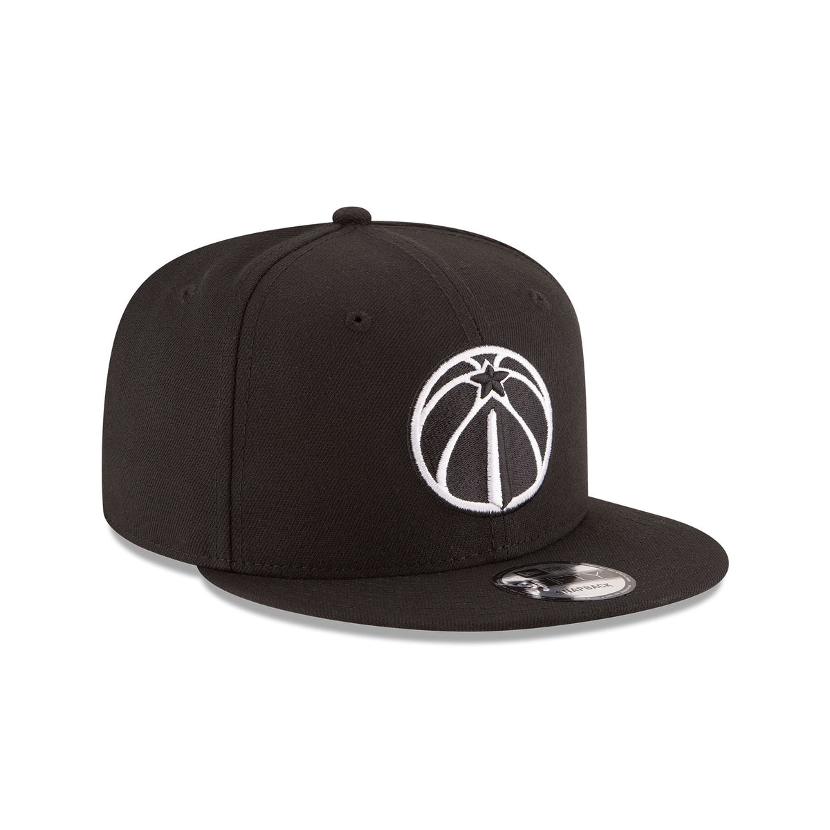 Washington Wizards Basic Black 9FIFTY Snapback Hat