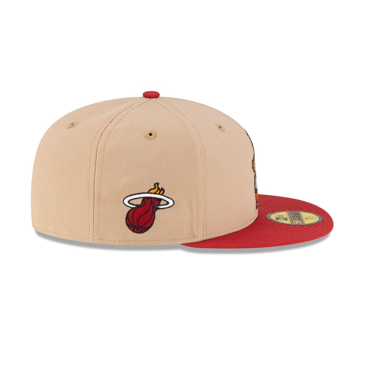 Miami Heat Mascot Camel 59FIFTY Fitted Hat
