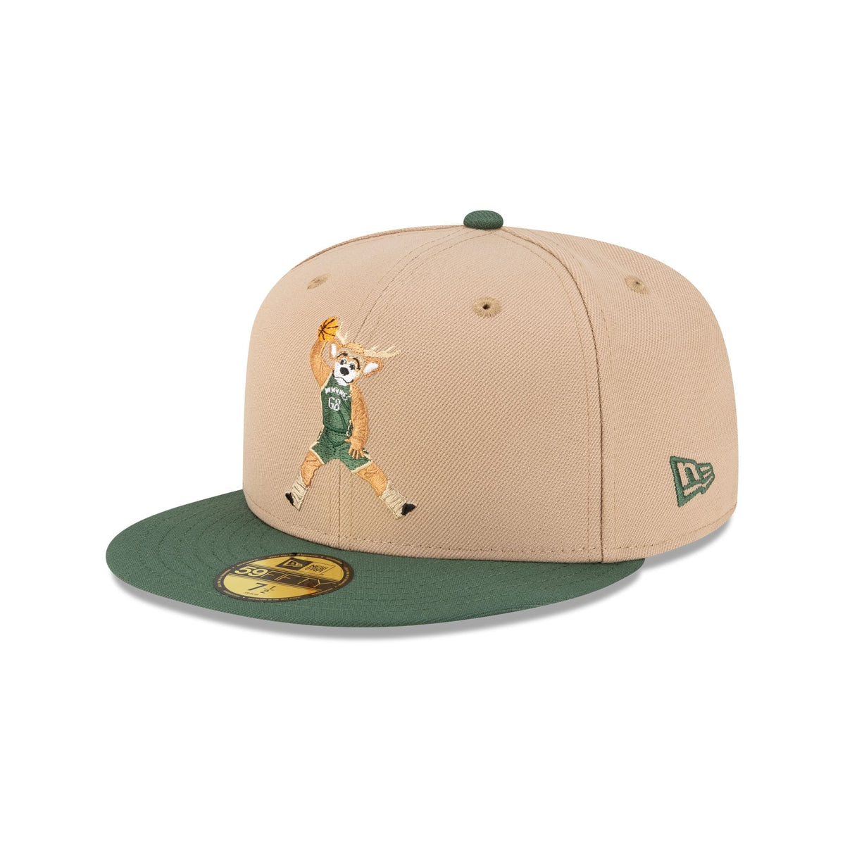 Milwaukee Bucks Mascot Camel 59FIFTY Fitted Hat