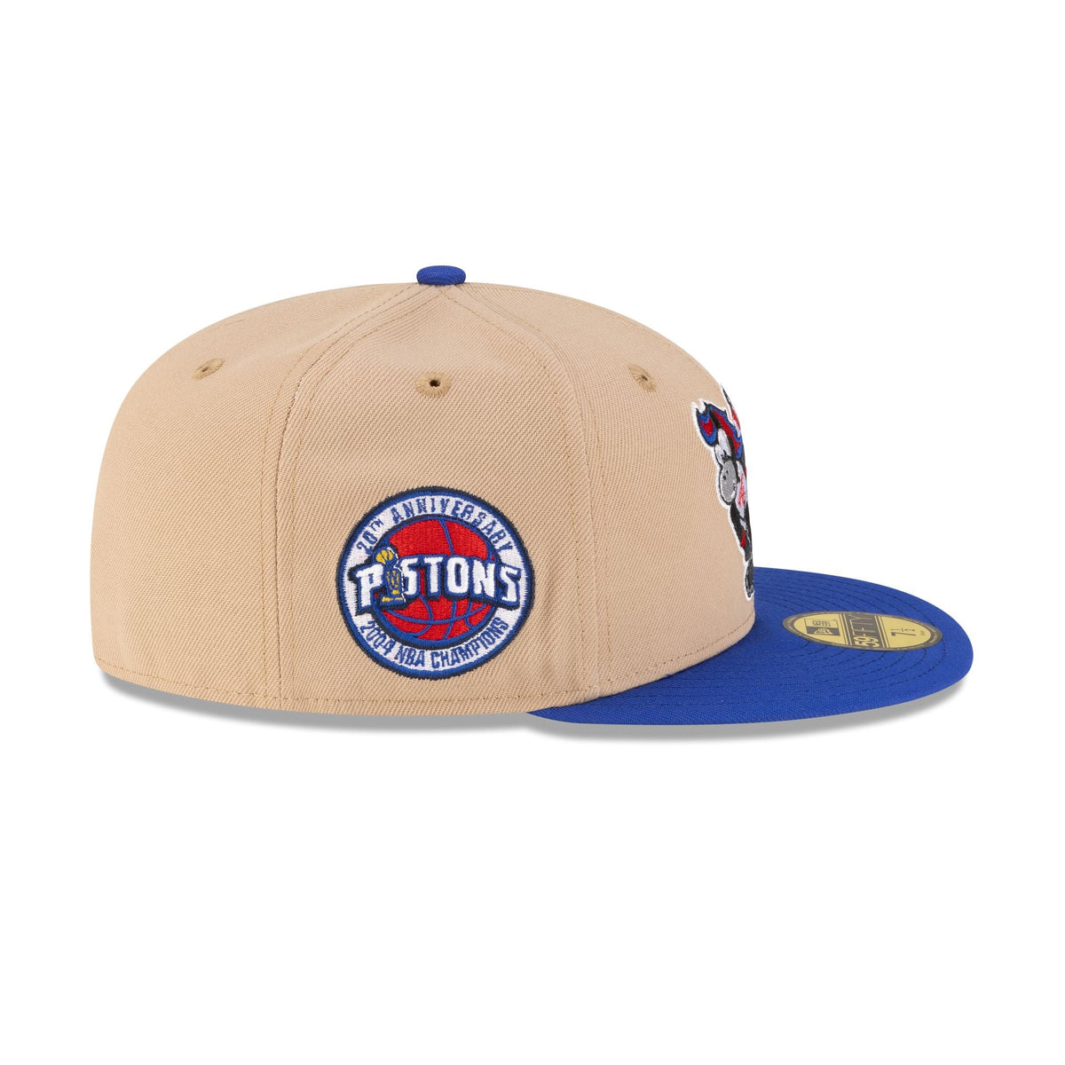 Detroit Pistons Mascot Camel 59FIFTY Fitted Hat