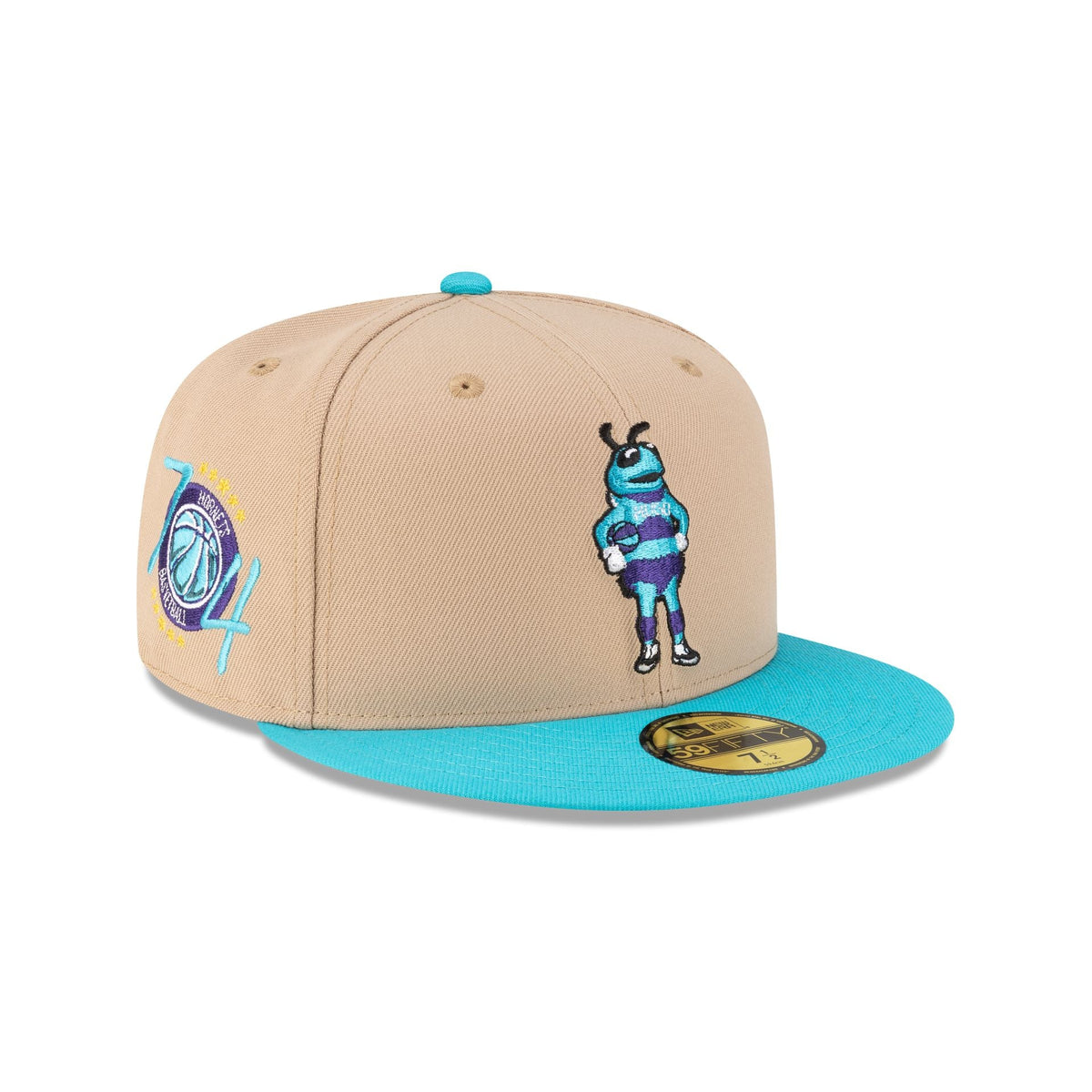Charlotte Hornets Mascot Camel 59FIFTY Fitted Hat