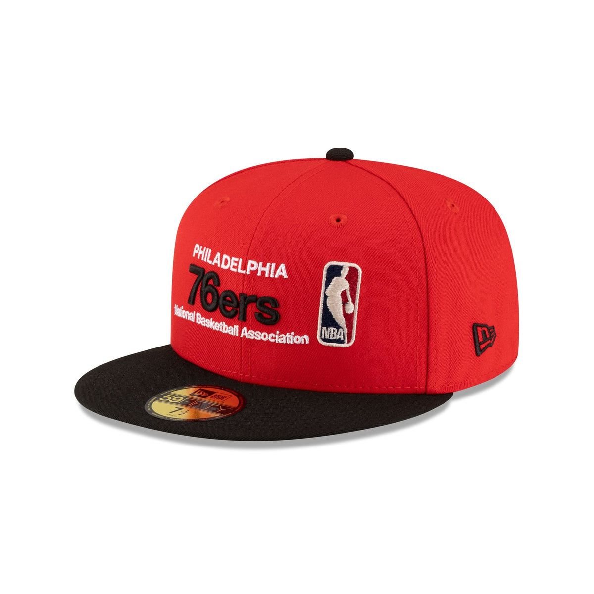 Philadelphia 76ers 1997-2009 Hardwood Classics Sign Stack 59FIFTY Fitted Hat