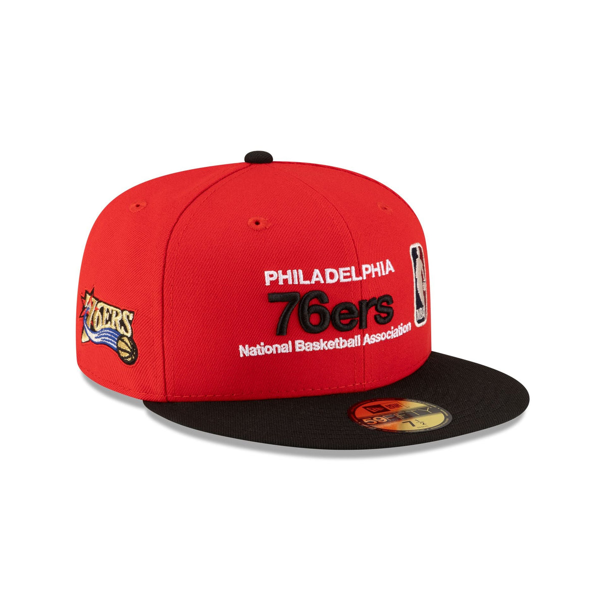 Philadelphia 76ers 1997-2009 Hardwood Classics Sign Stack 59FIFTY Fitted Hat