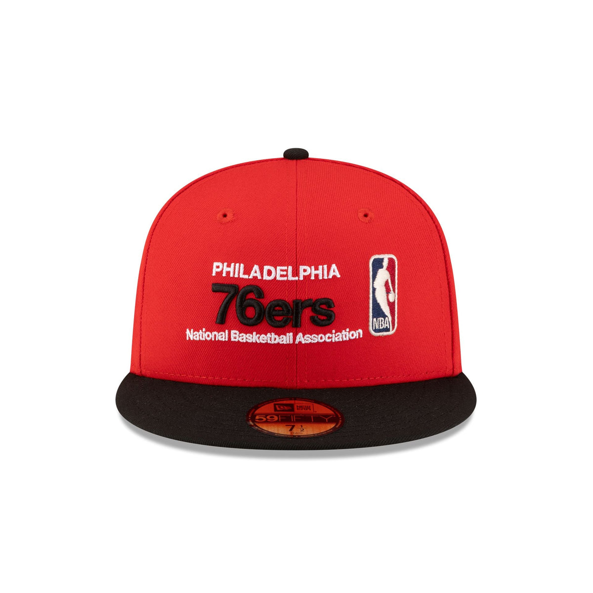 Philadelphia 76ers 1997-2009 Hardwood Classics Sign Stack 59FIFTY Fitted Hat