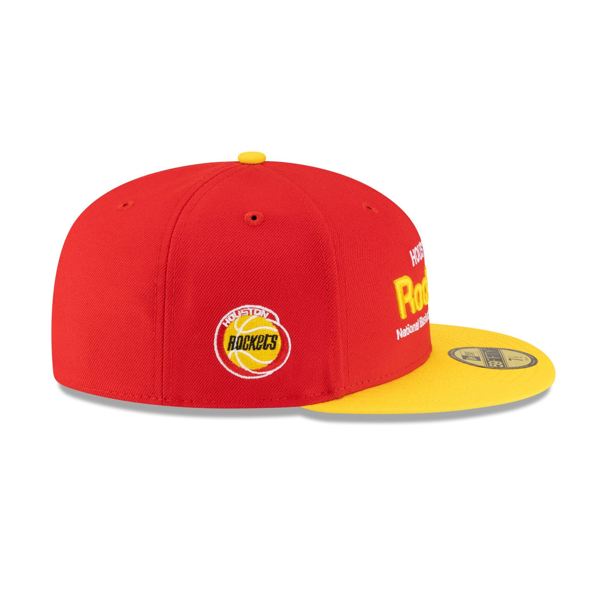 Houston Rockets 1972-1995 Hardwood Classics Sign Stack 59FIFTY Fitted Hat