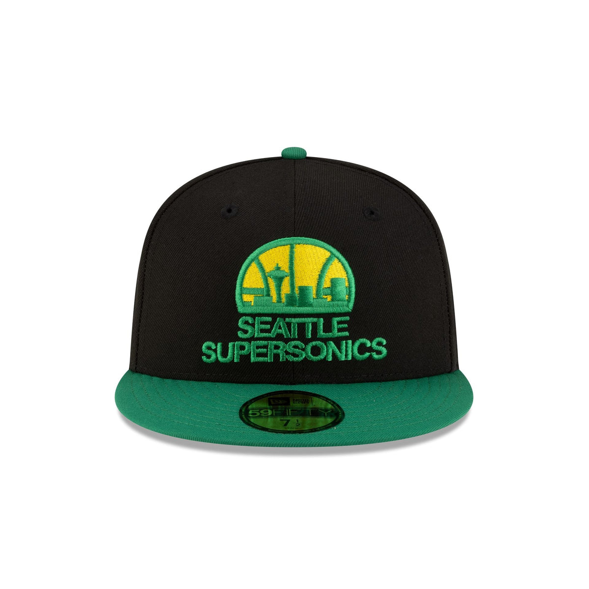 Seattle SuperSonics 1975-1995 Hardwood Classics Black 59FIFTY Fitted Hat