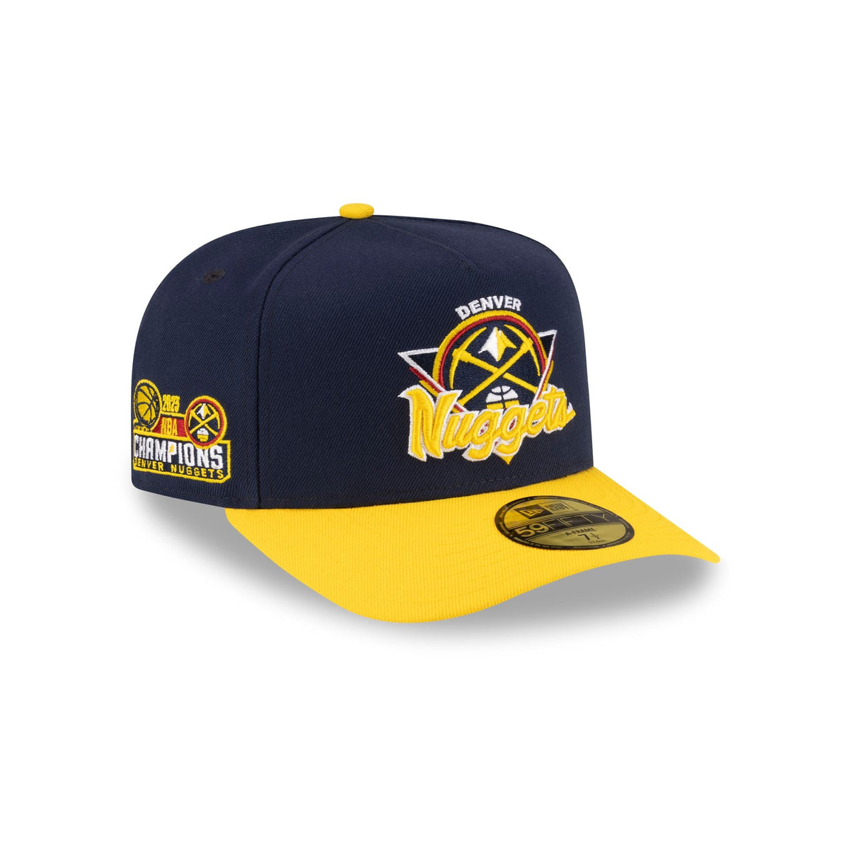 Just Caps Championship Classic Denver Nuggets 59FIFTY A-Frame Fitted Hat