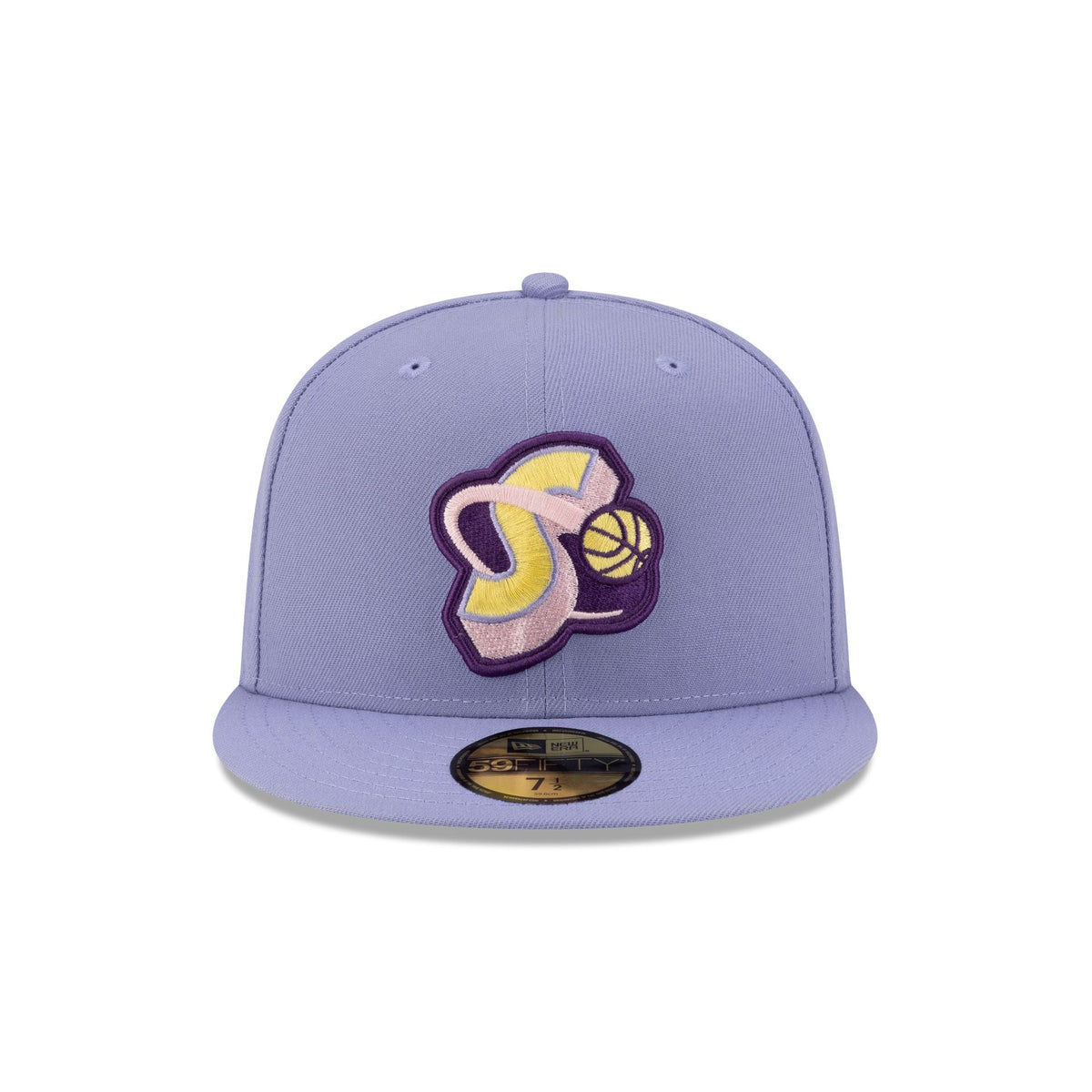 Seattle SuperSonics Hardwood Classics Lavender Pack 59FIFTY Fitted Hat