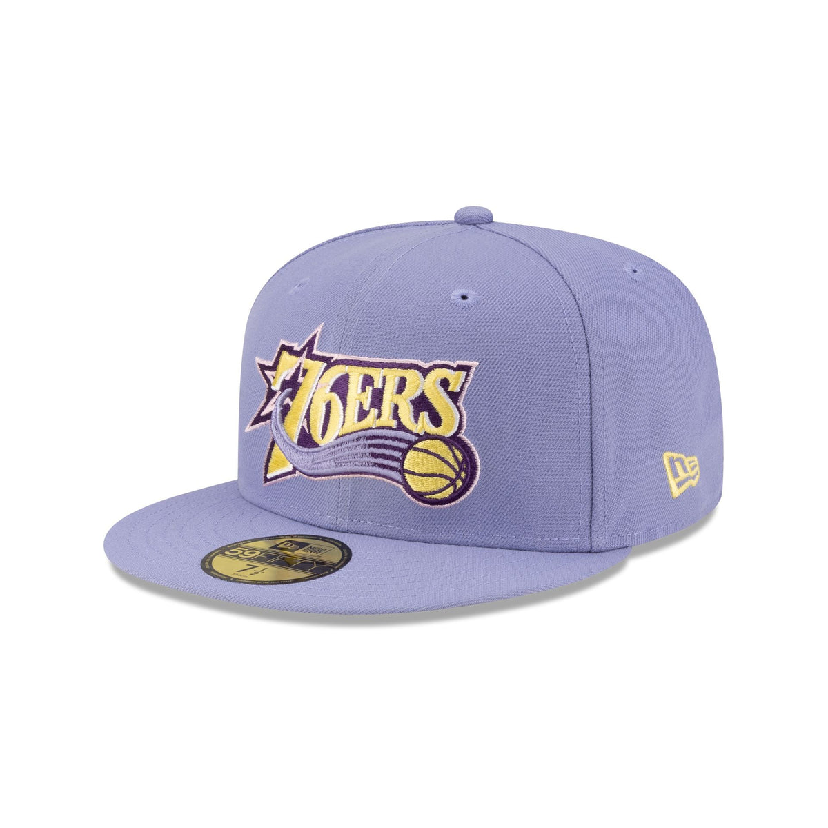 Philadelphia 76ers Hardwood Classics Lavender Pack 59FIFTY Fitted Hat