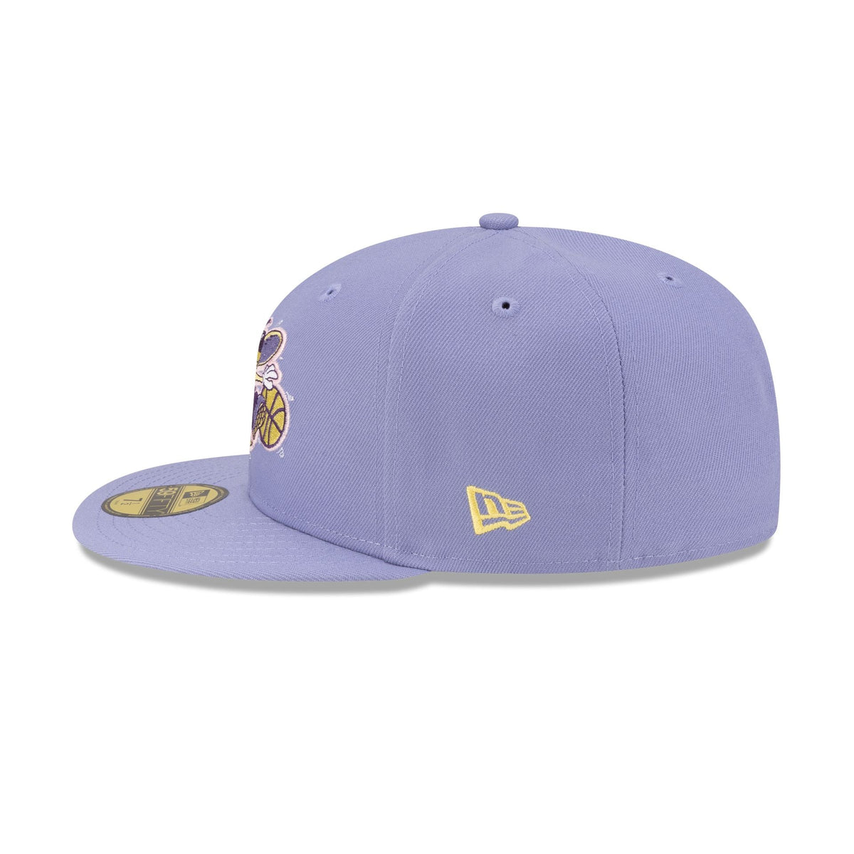 Charlotte Hornets Hardwood Classics Lavender Pack 59FIFTY Fitted Hat