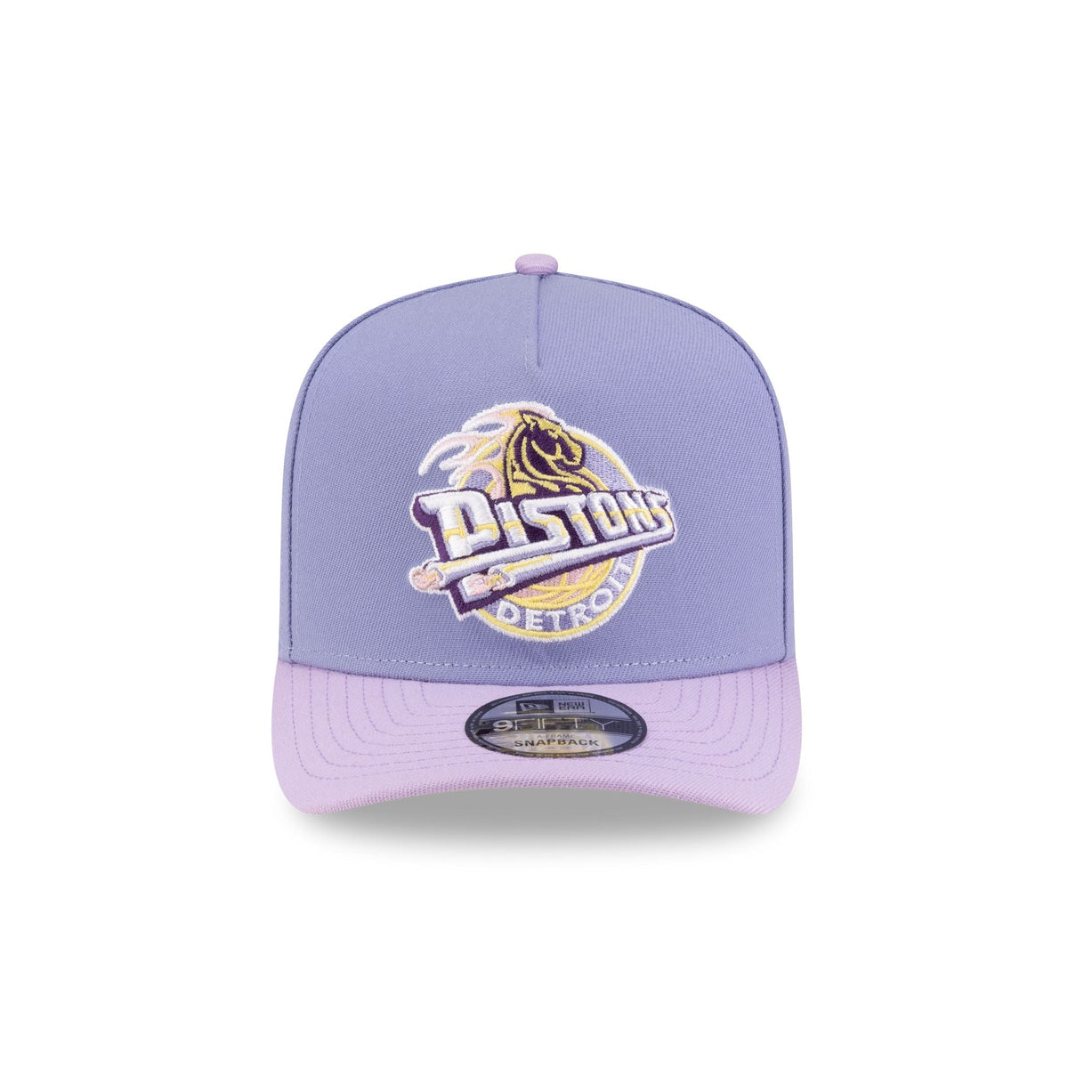 Detroit Pistons Hardwood Classics Lavender Purple 9FIFTY A-Frame Snapback Hat