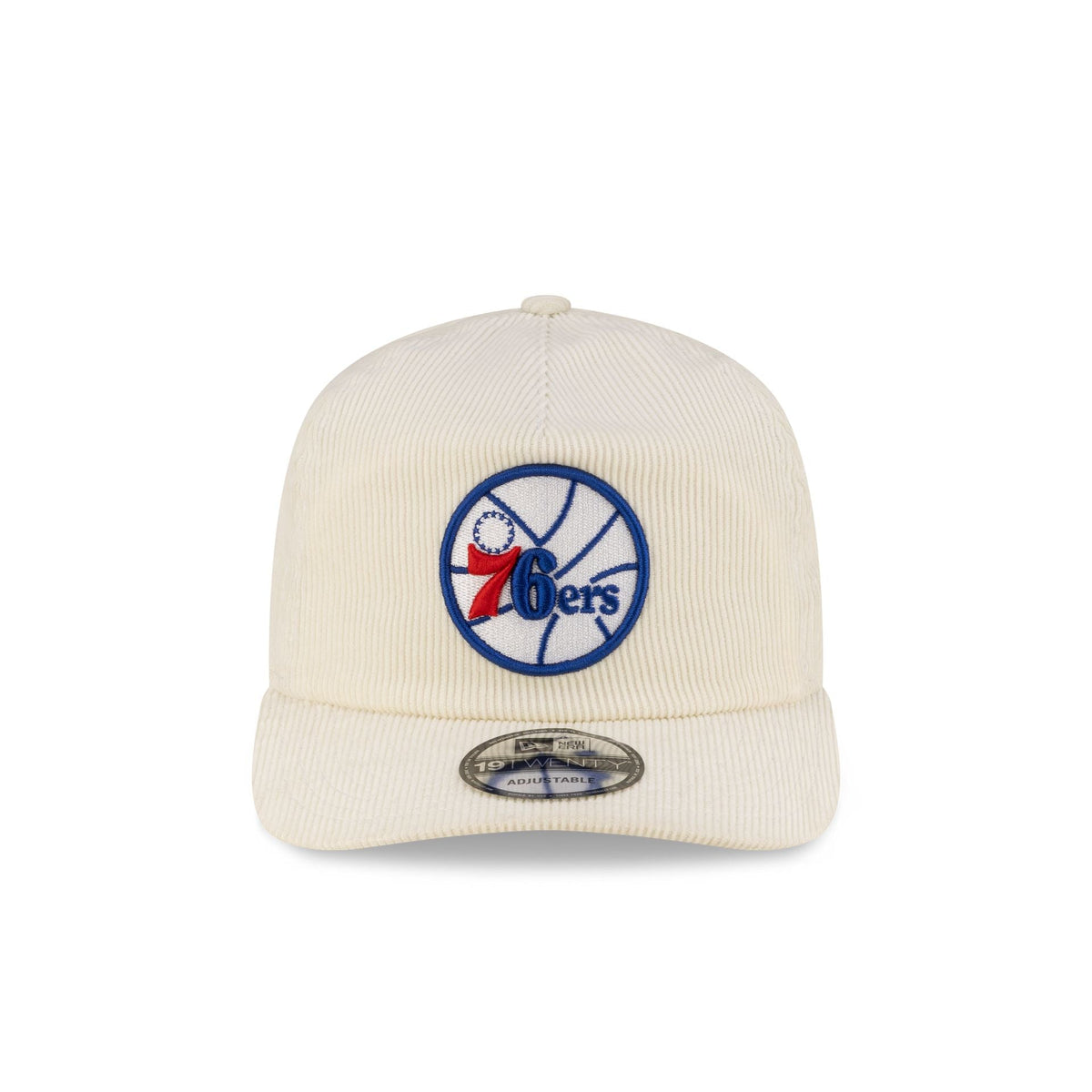 Philadelphia 76ers Hardwood Classics 80s Chrome Corduroy 19TWENTY Adjustable