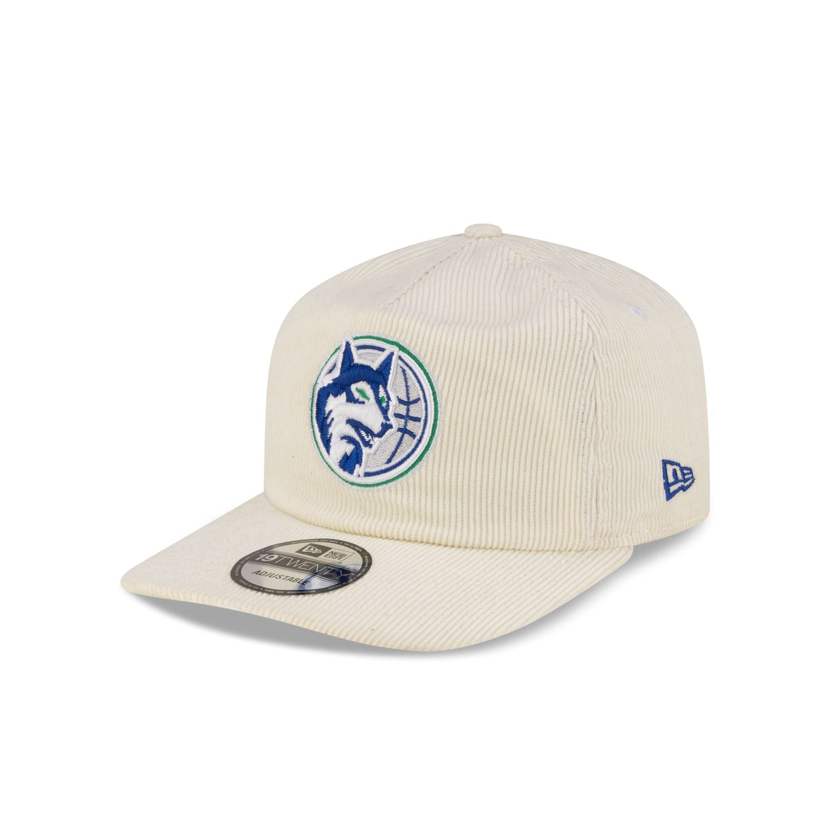 Minnesota Timberwolves Hardwood Classics 80s Chrome Corduroy 19TWENTY Adjustable