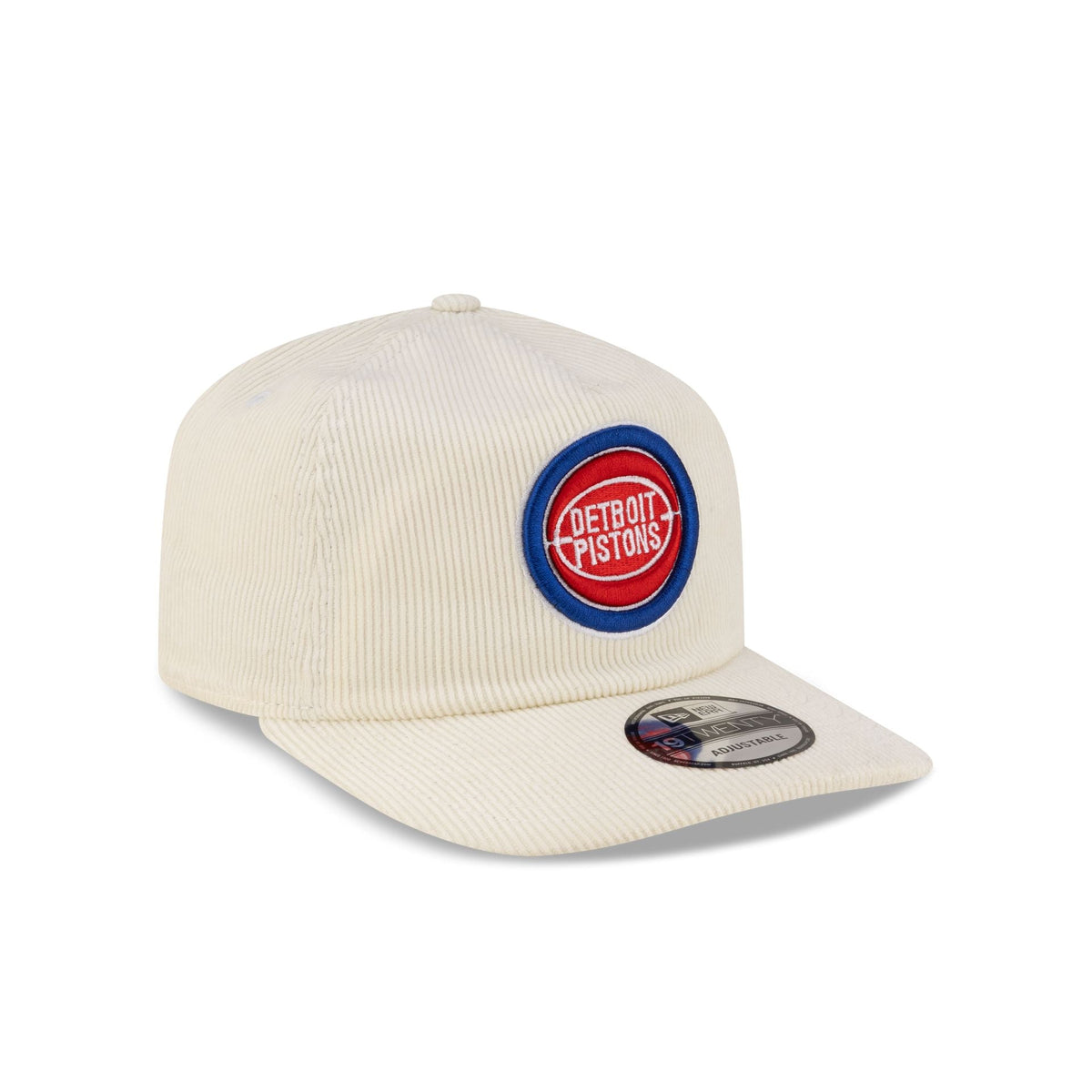 Detroit Pistons Hardwood Classics 80s Chrome Corduroy 19TWENTY Adjustable