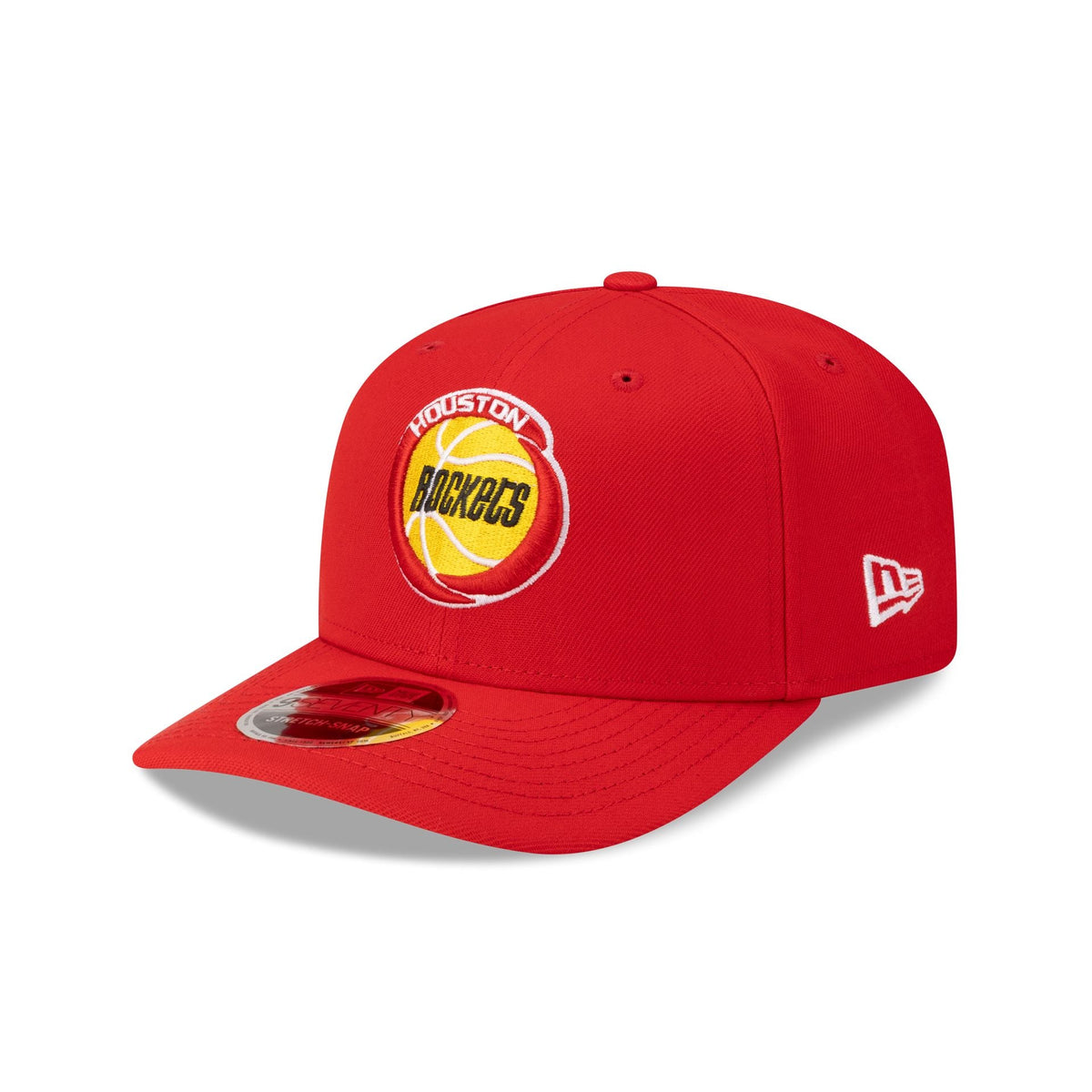 Houston Rockets Hardwood Classics 80s 9SEVENTY Stretch-Snap Hat