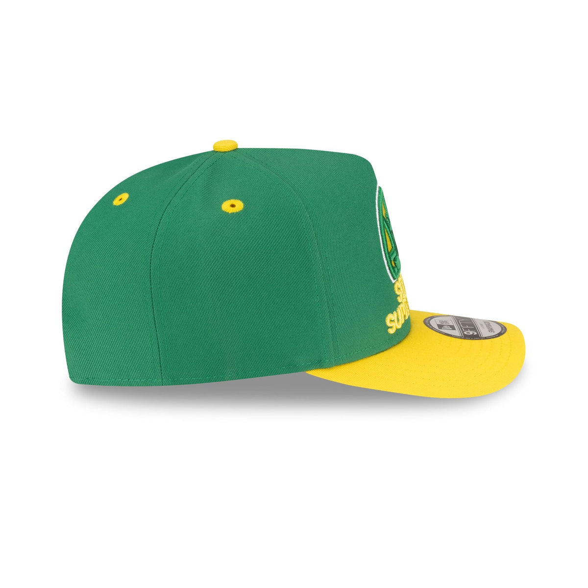 Seattle Supersonics Hardwood Classics 80s Two Tone 9FIFTY A-Frame Snapback Hat