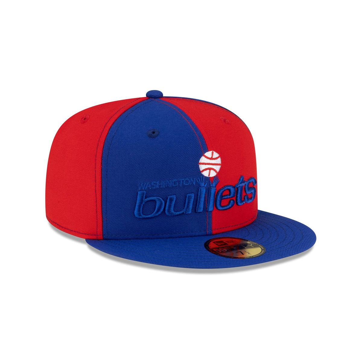 Washington Bullets Hardwood Classics 80s Pinwheel 59FIFTY Fitted Hat