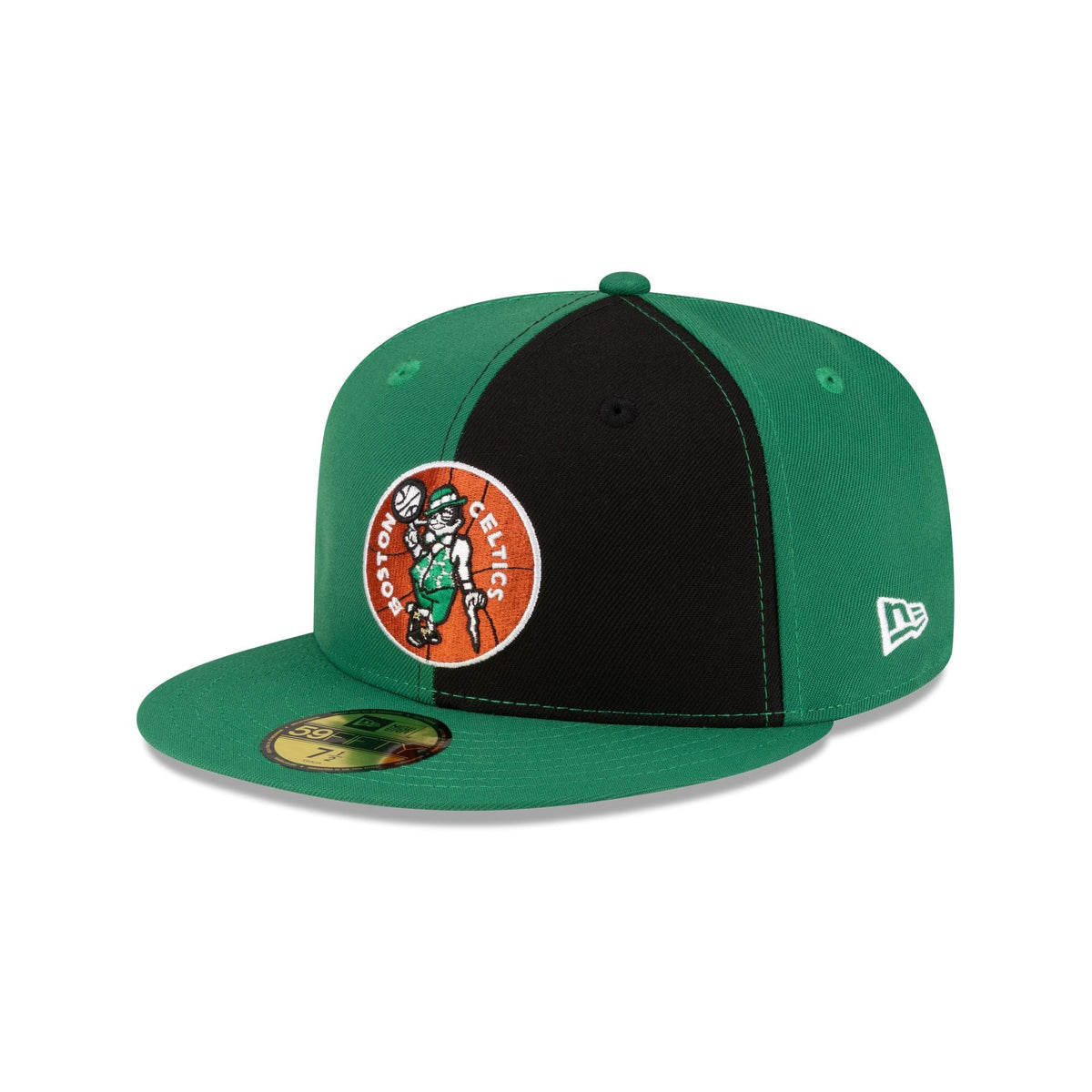 Boston Celtics Hardwood Classics 80s Pinwheel 59FIFTY Fitted Hat