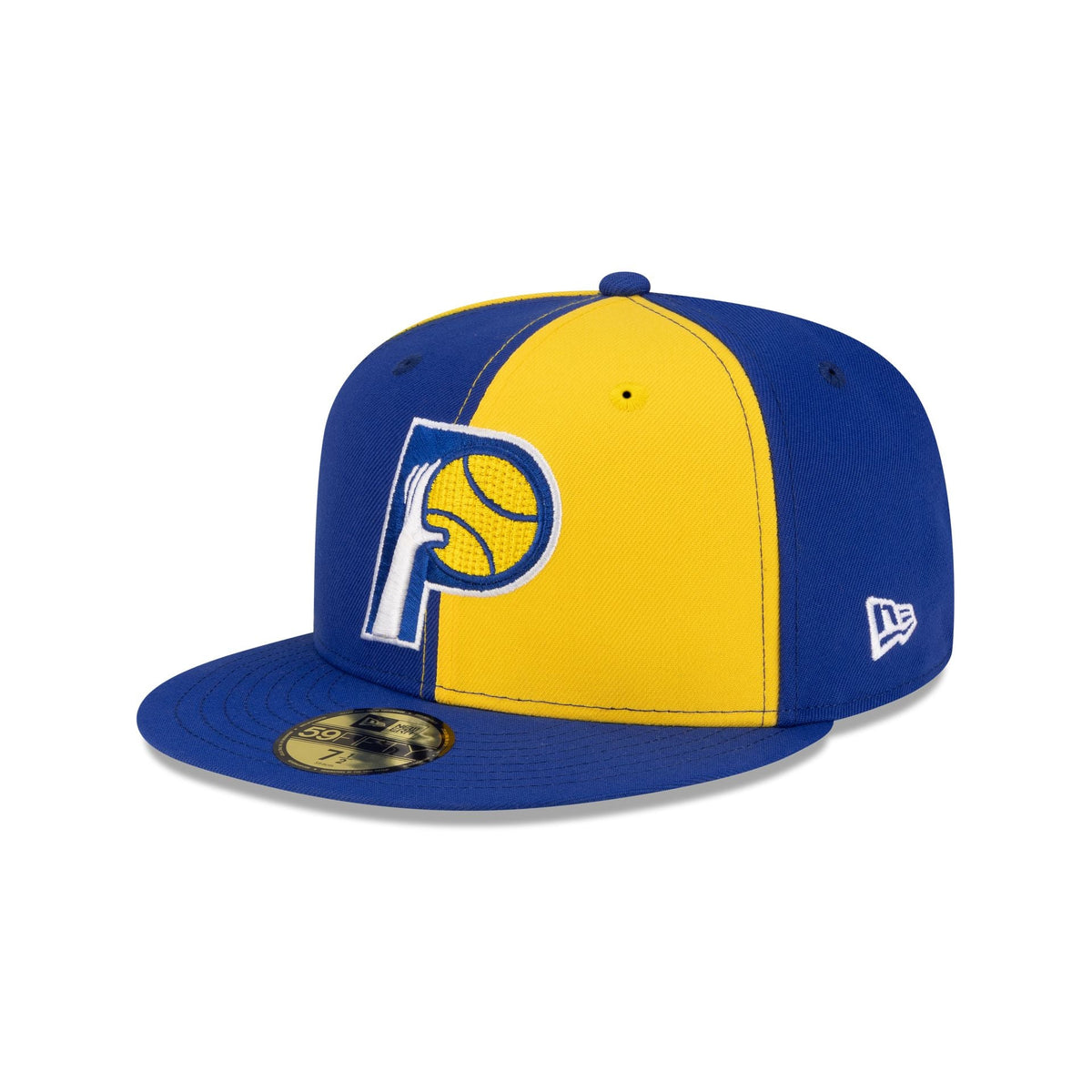 Indiana Pacers Hardwood Classics 80s Pinwheel 59FIFTY Fitted Hat