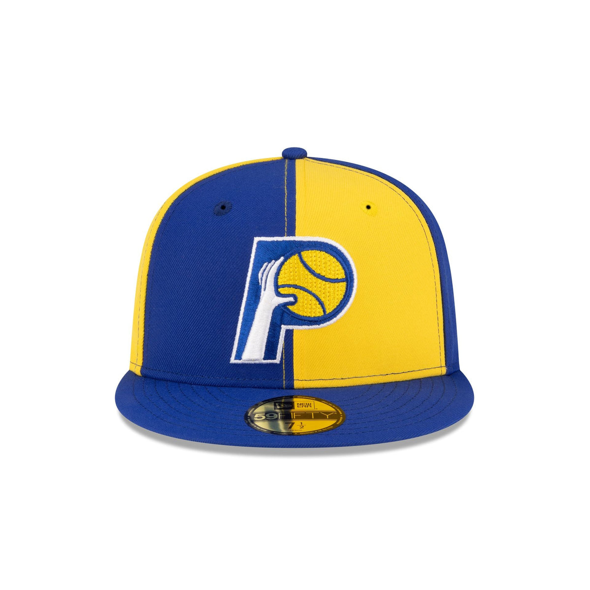 Indiana Pacers Hardwood Classics 80s Pinwheel 59FIFTY Fitted Hat